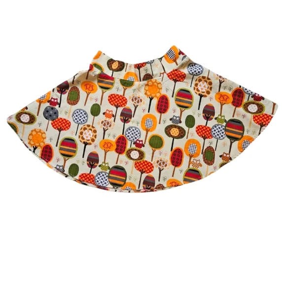 Colorful Patterned Women's Skirt - Picture 3 of 4